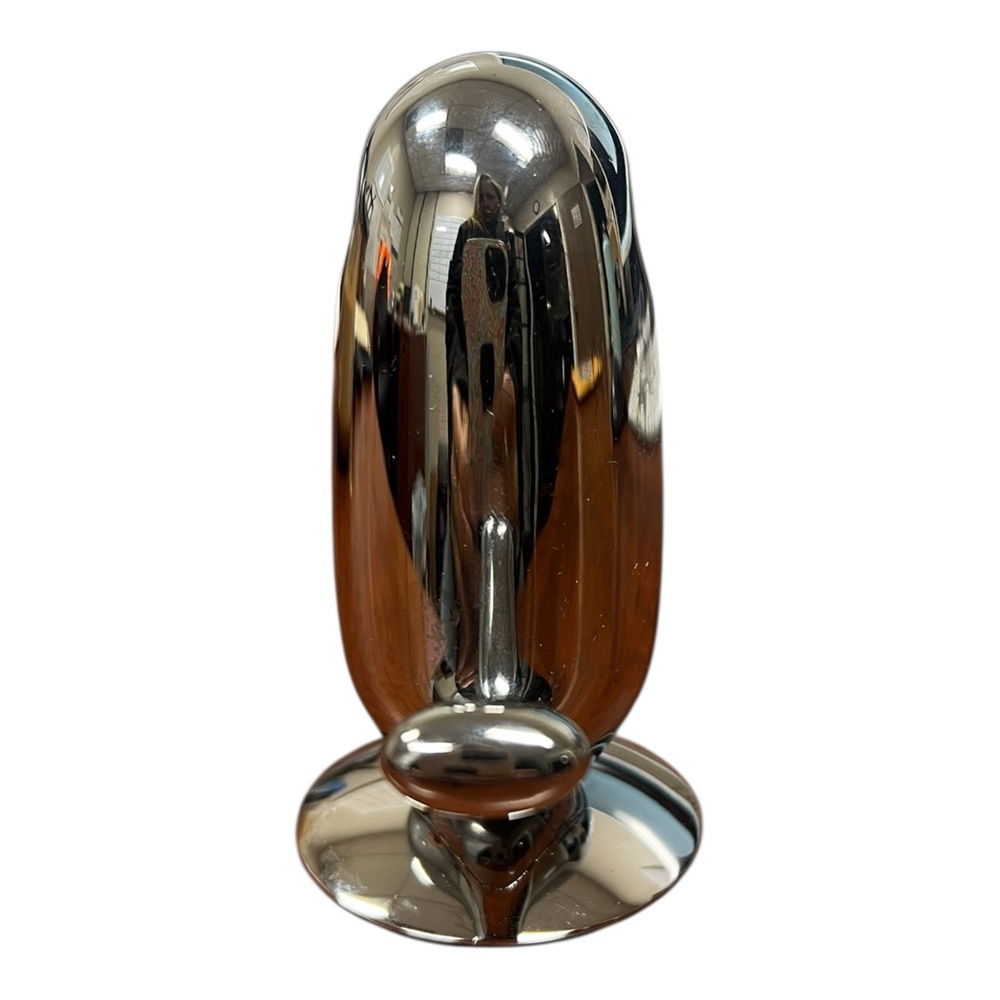Chip Alessi Magnetic Paper Clip Holder Design Rodrigo Torres Chrome Plated Zamak - Picture 6 of 9